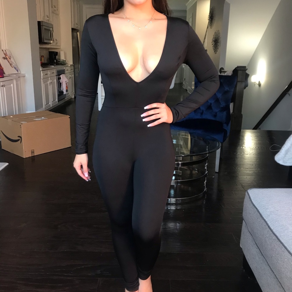 Black jumpsuit